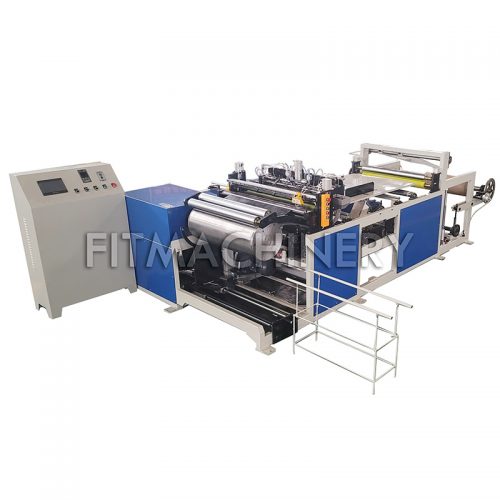 Automatic fiber drum rolling machine